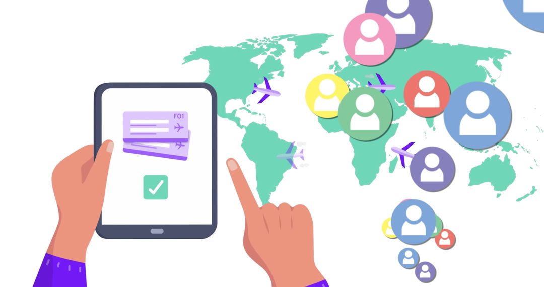 Digital Travel Planning with Social Media on Tablet