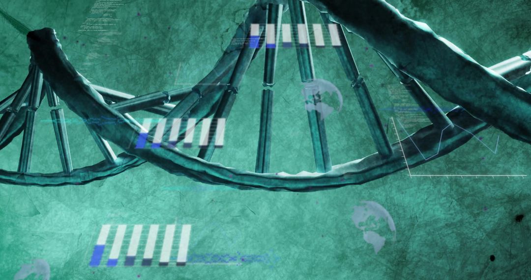 Abstract Visualization of DNA in Data Processing