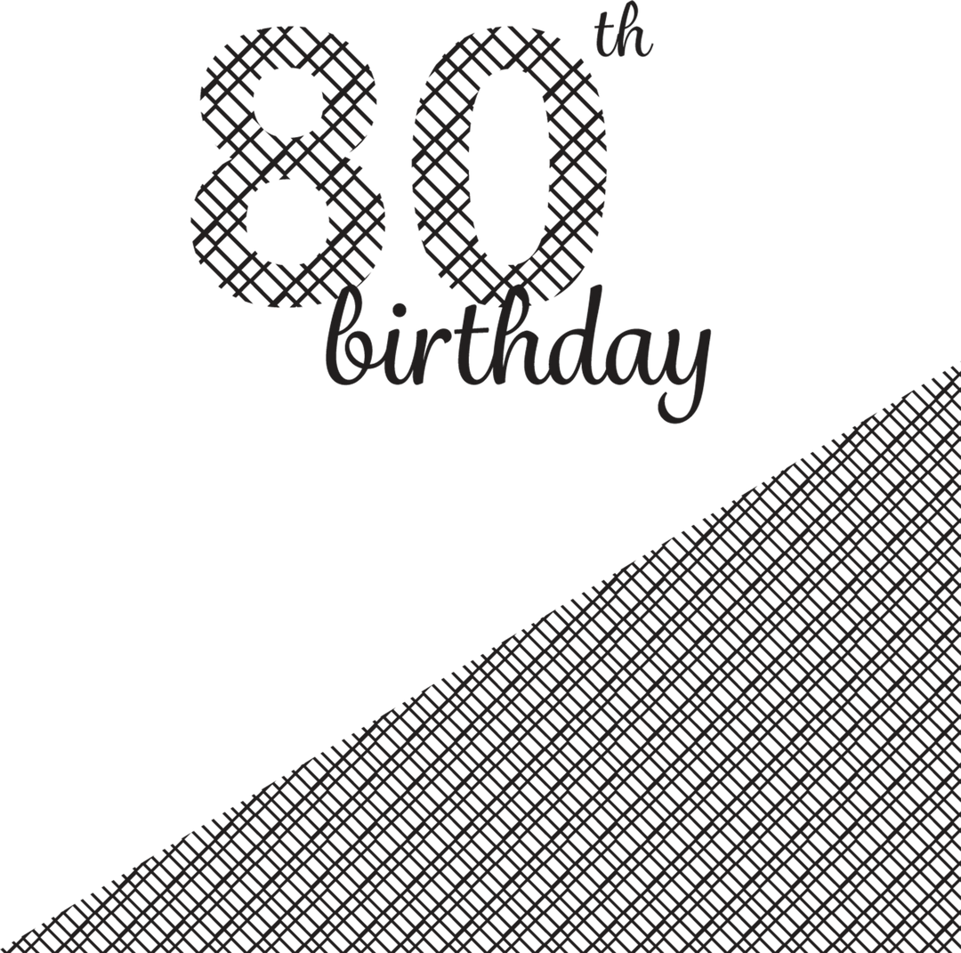 Eighty Birthday Vector Transparent Background - Download Free Stock Images Pikwizard.com