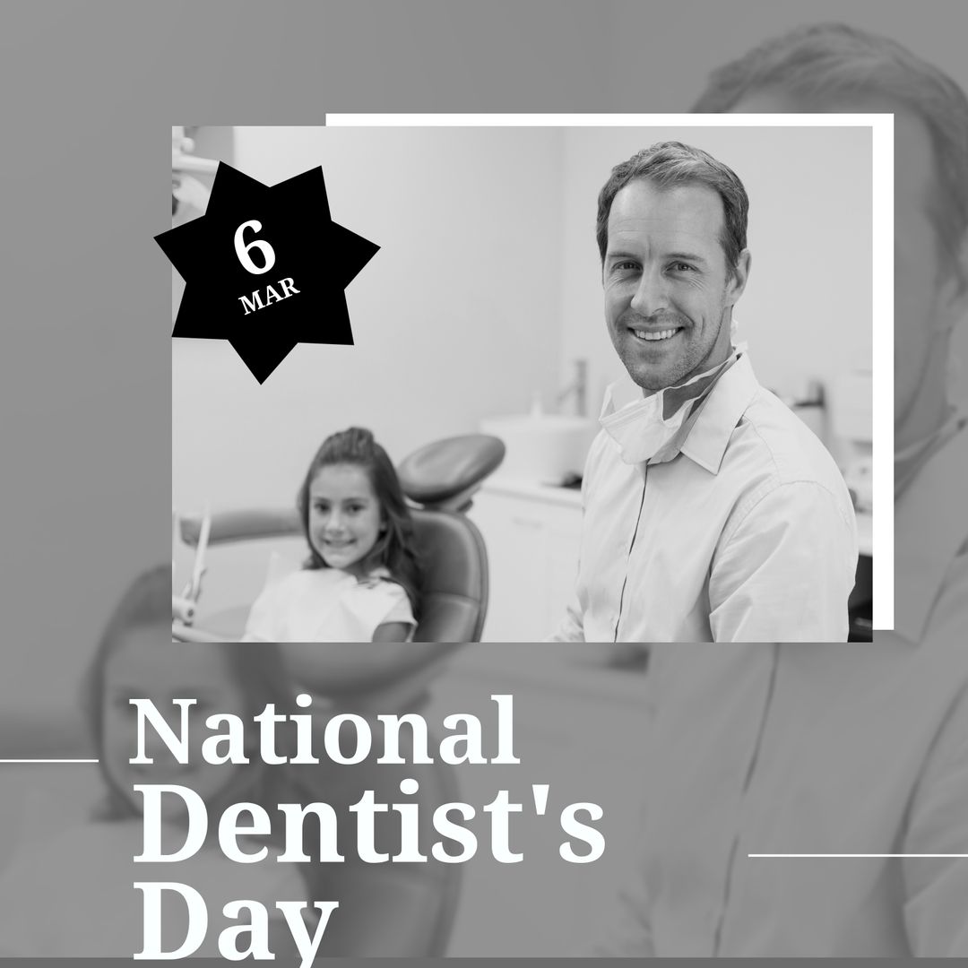 National Dentist's Day Celebration with Dentist and Child Patient