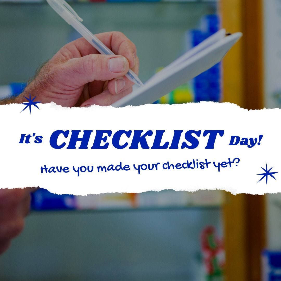 Checklist Day Announcement with Senior Man Making Notes - Download Free Stock Templates Pikwizard.com