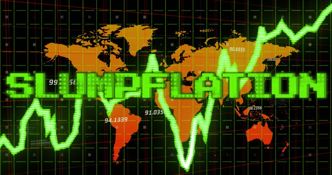 Digital Representation of Slumpflation in Global Economy