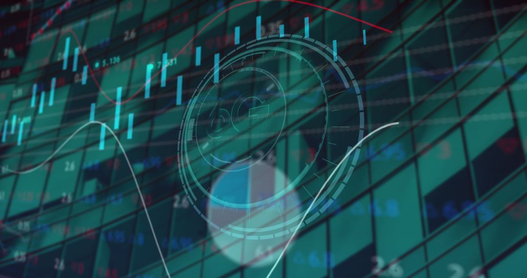 6G Technology with Stock Market Data Over Modern Building