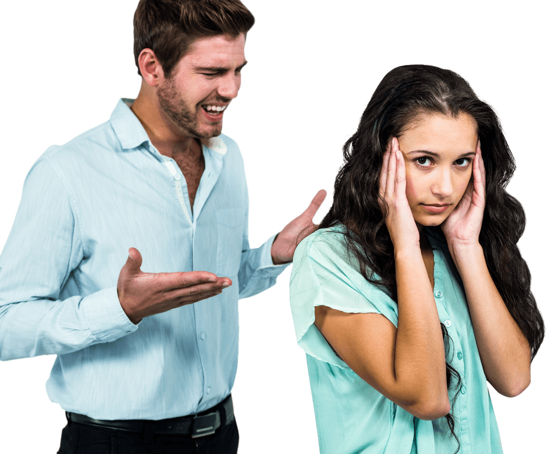 Transparent Emotionally-Charged Conflict Between a Couple