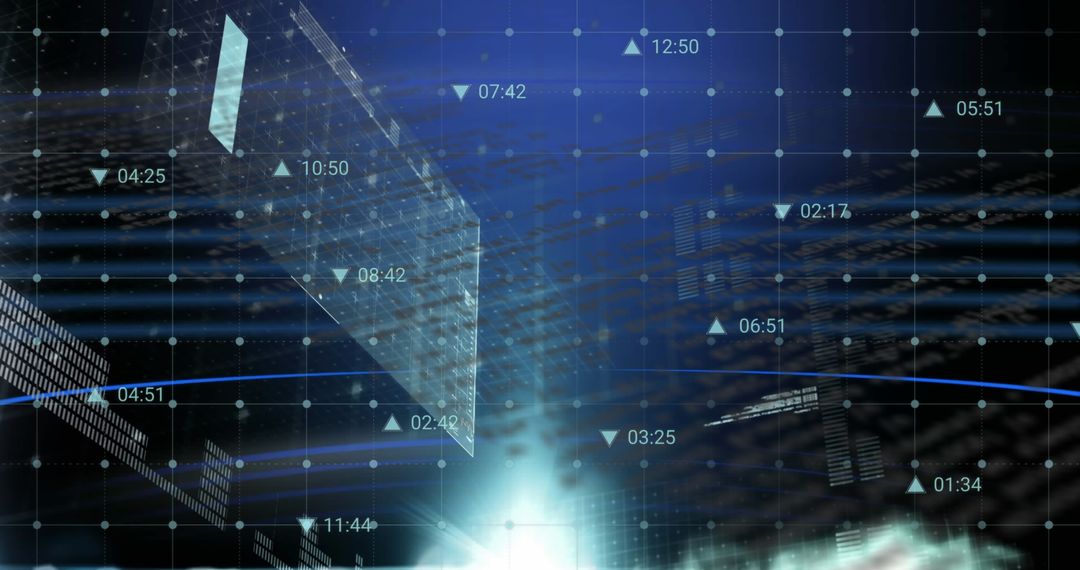 Data streams, digital interface for global business innovation