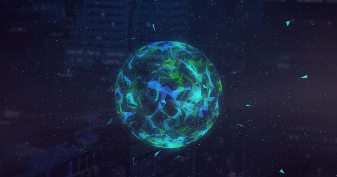 Digital Representation of Global Data Processing Sphere