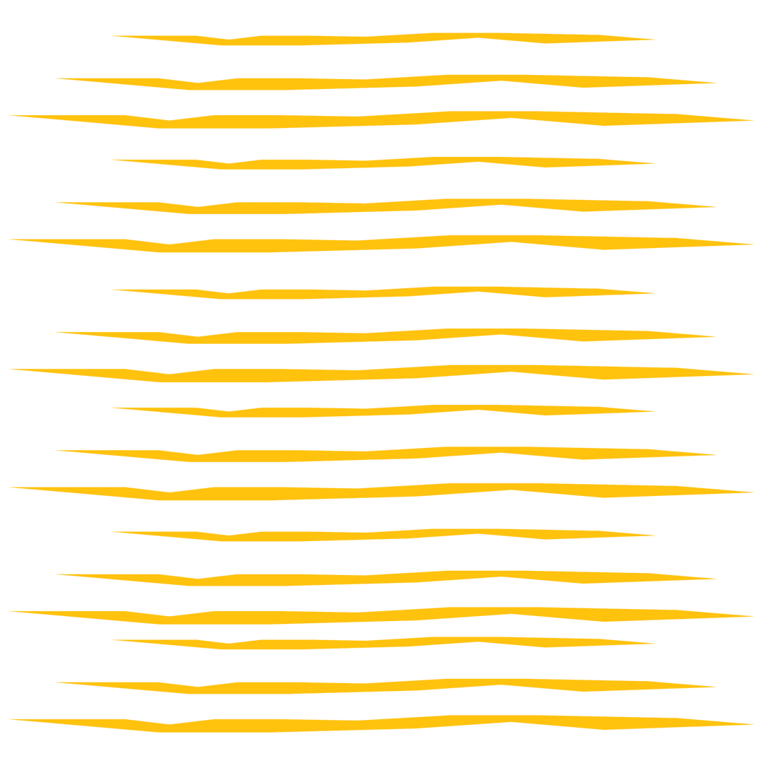 Abstract Yellow Lines Pattern on Transparent Background