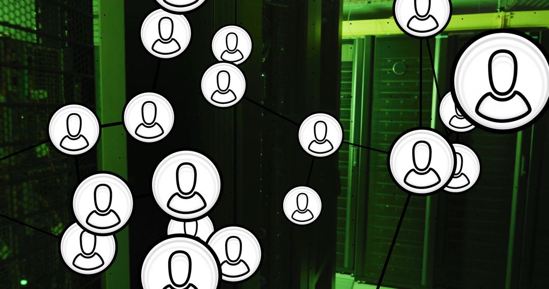 Digital networking and data processing in server environment