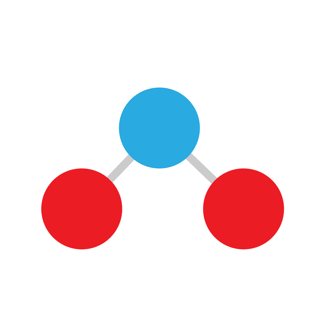 Transparent Molecule Model Illustrating Atomic Linking Structure