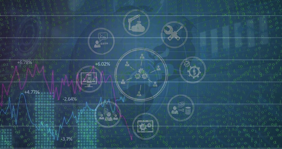 Abstract Financial Data Processing and Global Connections