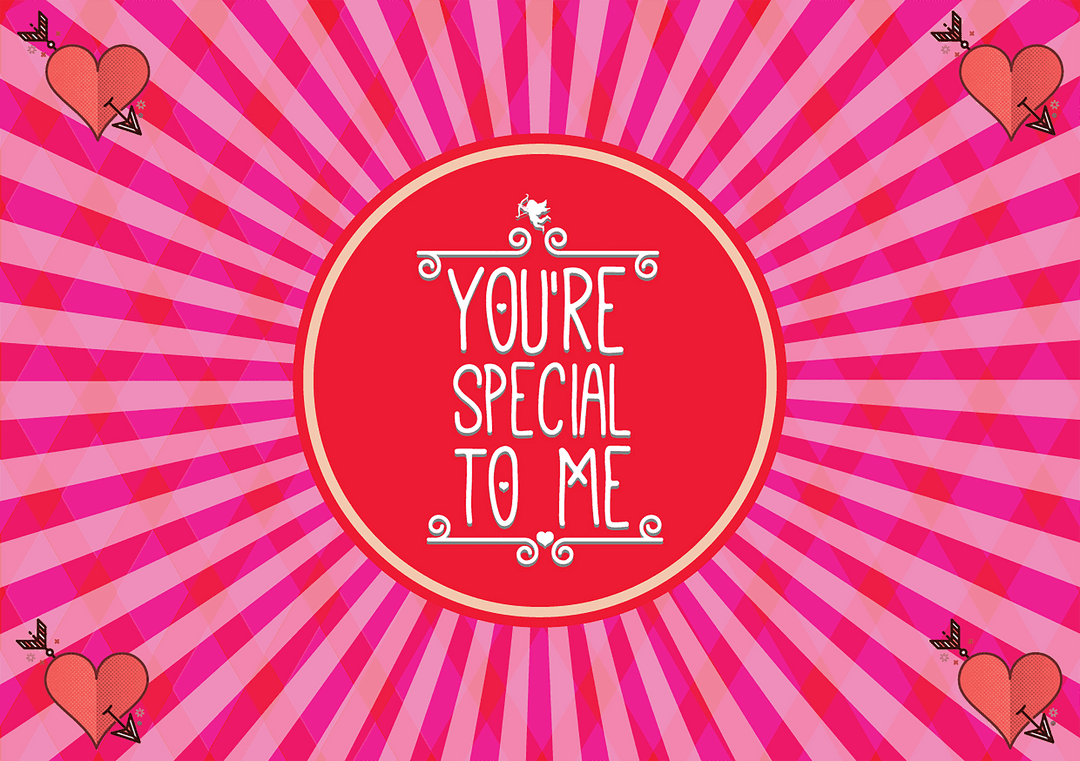 Valentine's Day Card Transparent Love Message