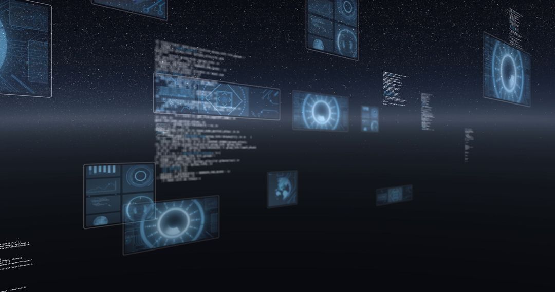 Futuristic Digital Interfaces and Analytics