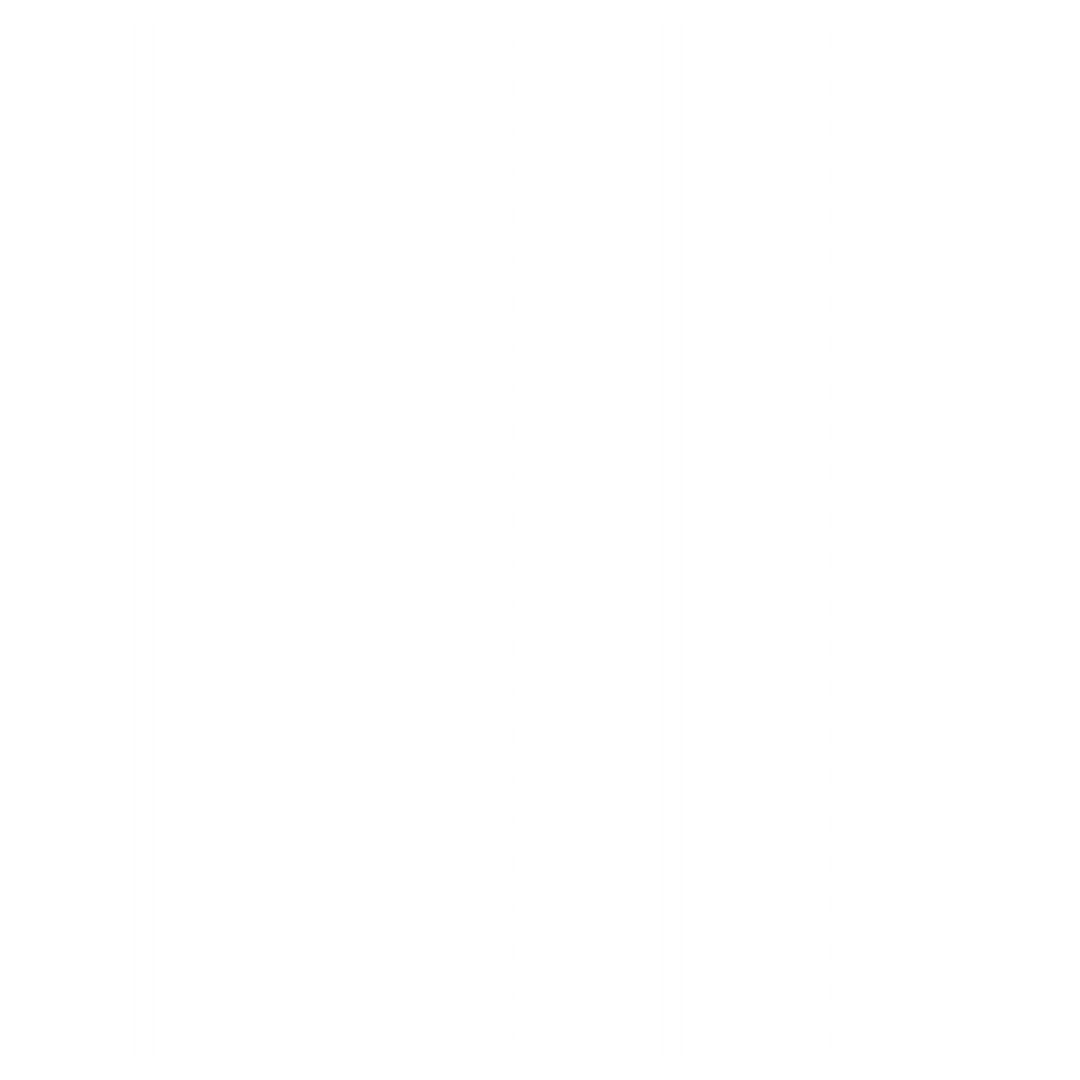 Geometric White Shapes Pattern on Transparent Background