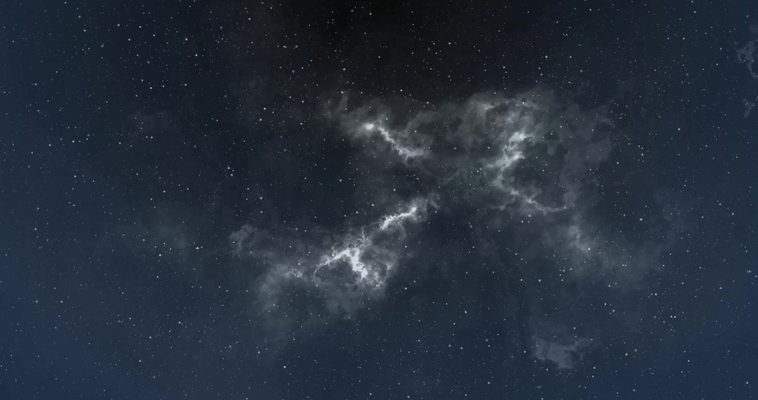 Stunning Nebula Formation Stretching Across Starry Cosmos