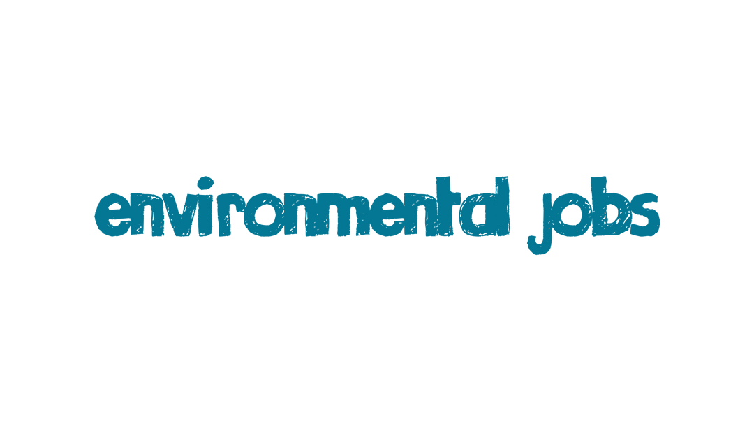 Modern Blue Text Environmental Jobs on Transparent - Download Free Stock Images Pikwizard.com