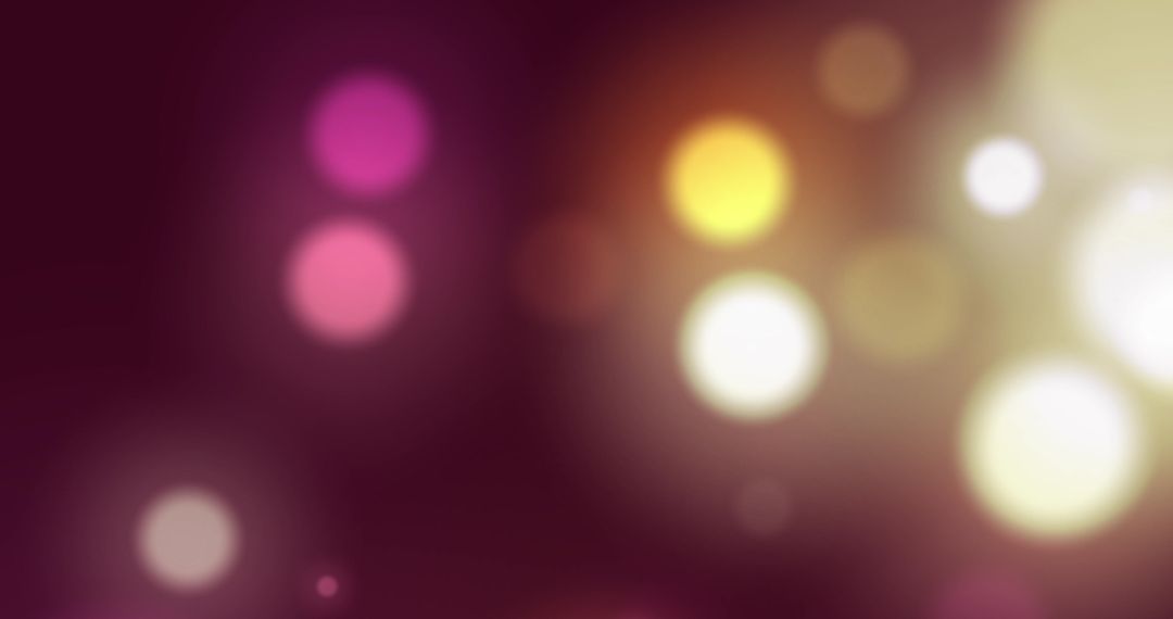 Vibrant Abstract Bokeh Lights on Colorful Background