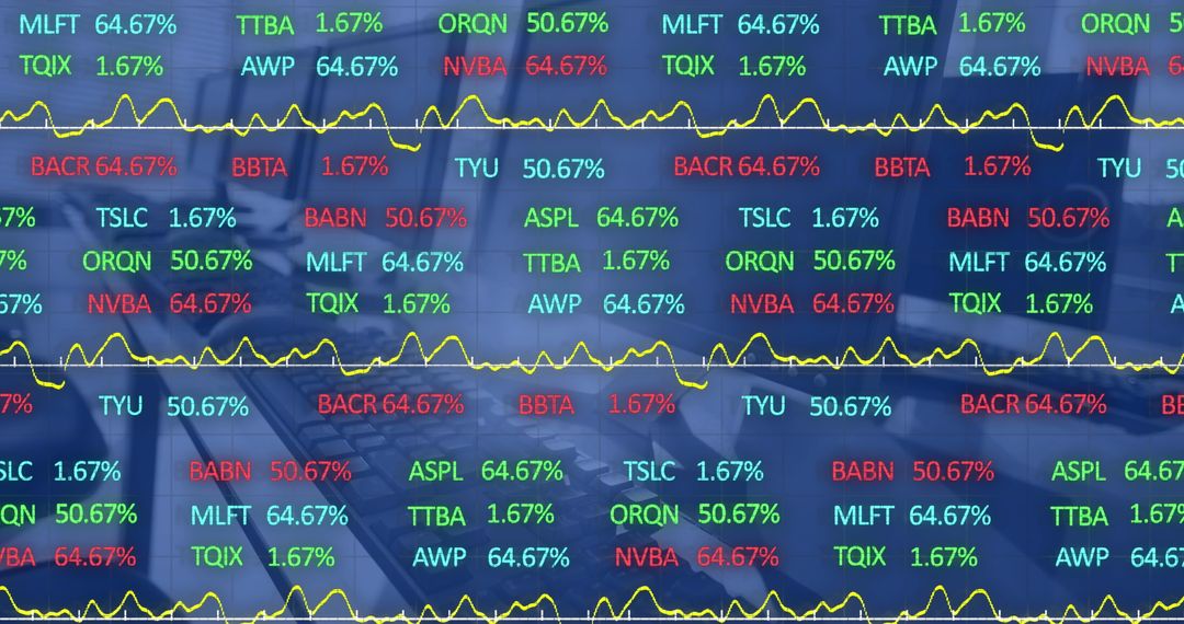 Dynamic Digital Stock Market Data Projection in Office Environment