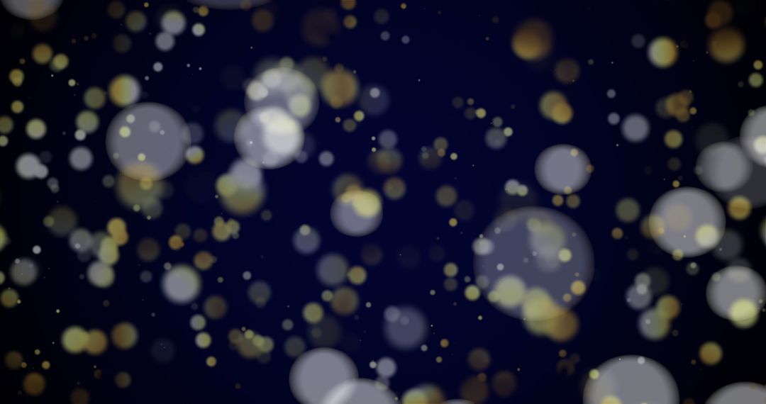 Festive Bokeh Lights on Elegant Dark Background