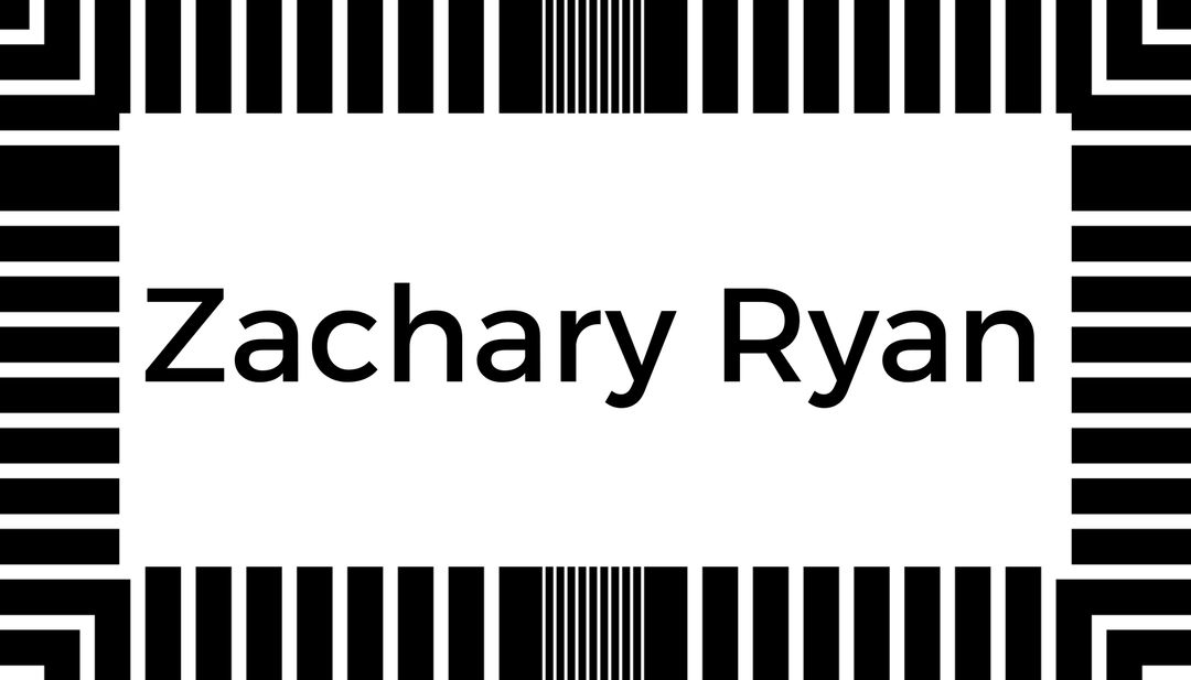 Minimalist Black and White Geometric Name Design with Copy Space - Download Free Stock Templates Pikwizard.com