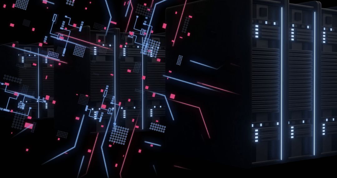 Futuristic data networking with digital server connections