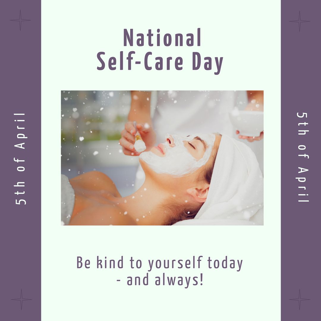 National Self-Care Day Spa Treatment Relaxation Concept