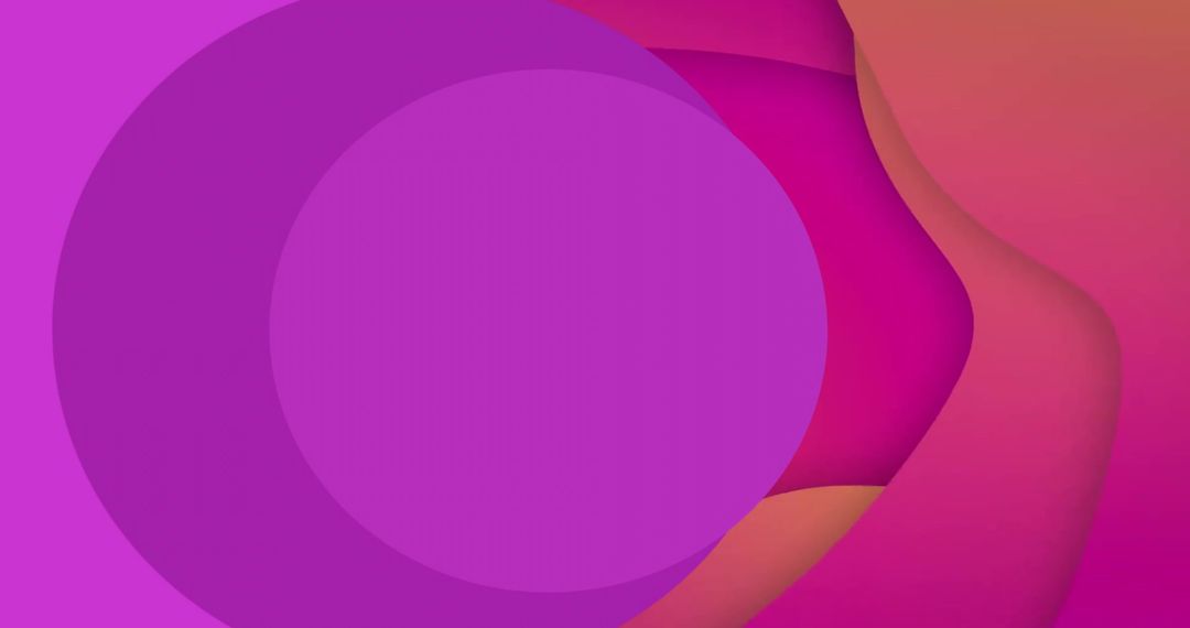 Dynamic Abstract Violet and Orange Graphic Design