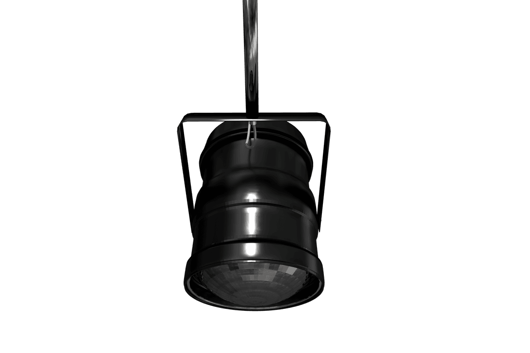 Transparent Theater Stage Light with Black Finish