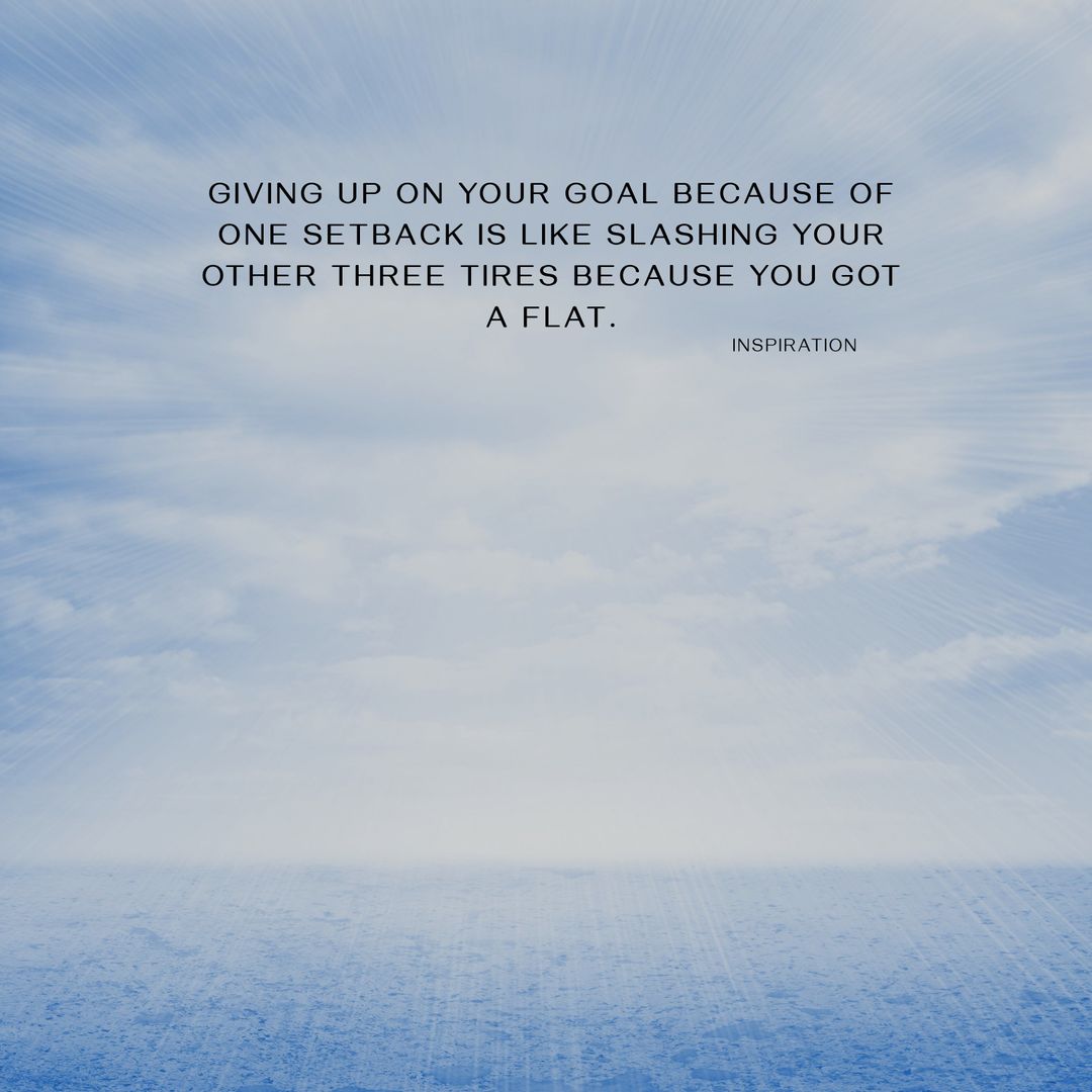 Inspirational Quote on Sky Background - Download Free Stock Templates Pikwizard.com