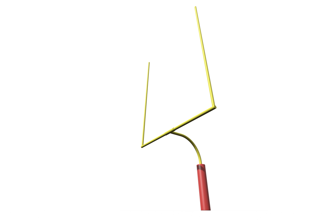 Football Field Goal on Transparent Background Isolated - Download Free Stock Images Pikwizard.com