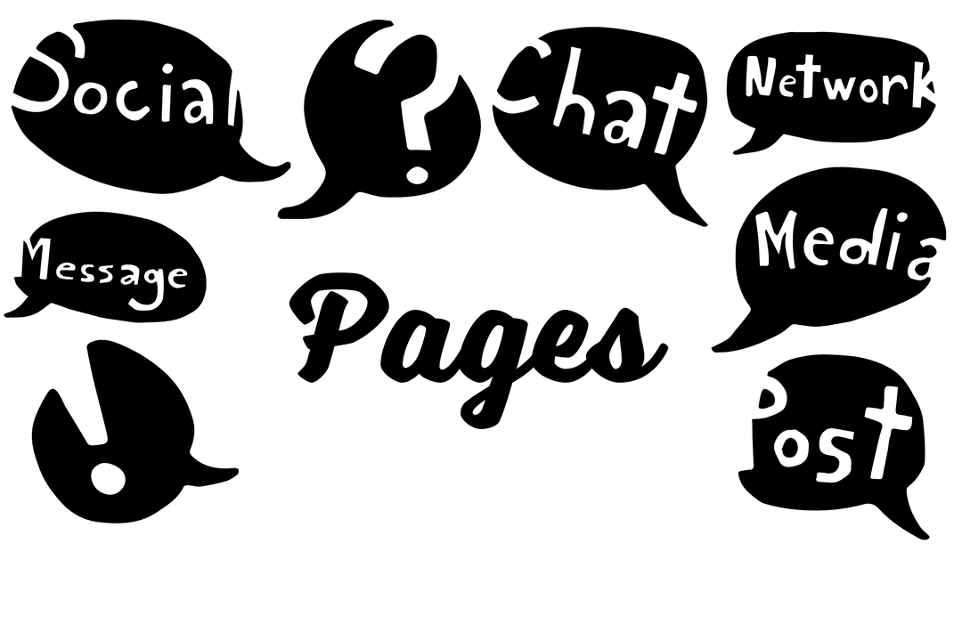 Transparent Ranking Text with Speech Bubbles Display Vector
