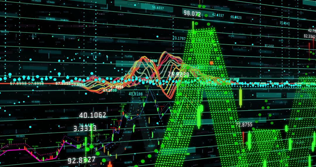 Complex Financial Data and Stock Market Analysis Screen