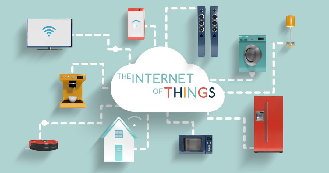 Internet of Things Concept with Various Connected Devices - Free Images, Stock Photos and Pictures on Pikwizard.com