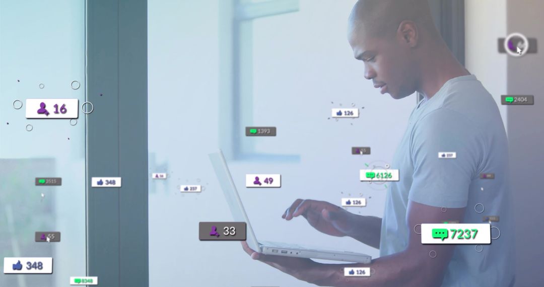 Professional Analyzing Social Media Engagement Metrics