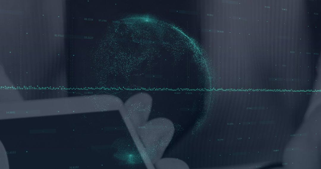 Financial Data Processing with Digital Interface Elements