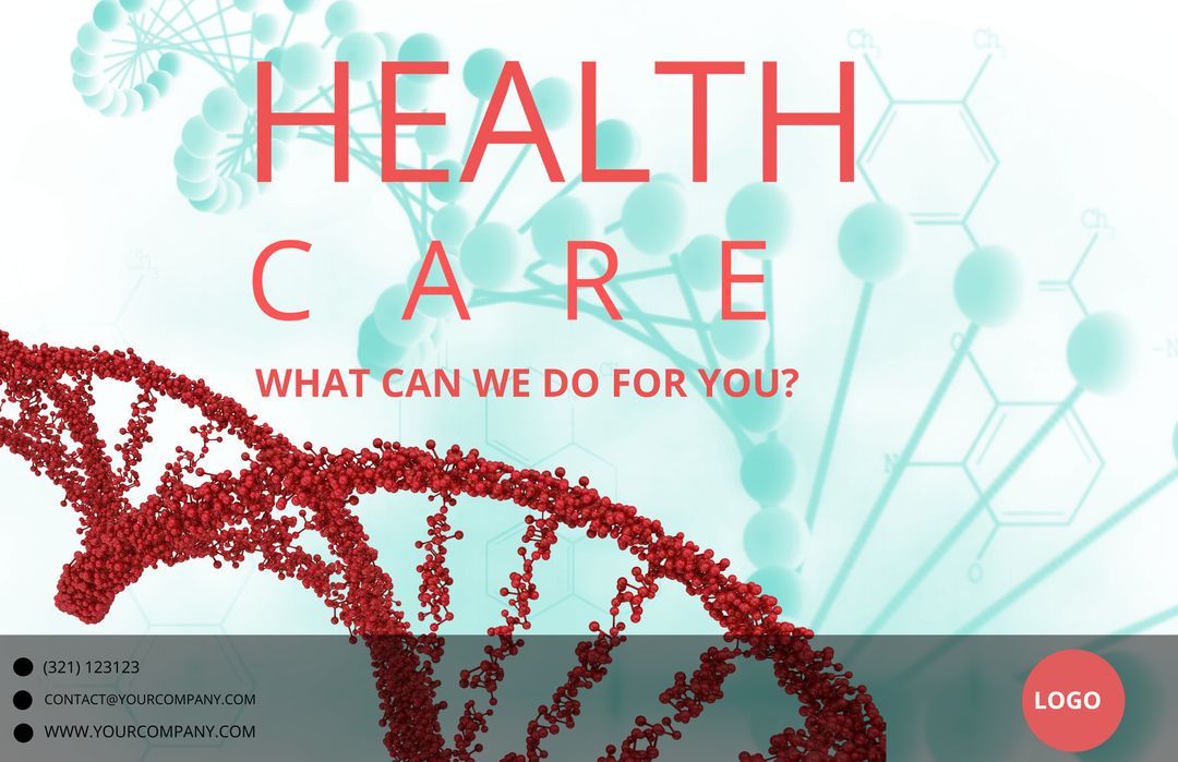 Innovative Healthcare Presentation with DNA Focus