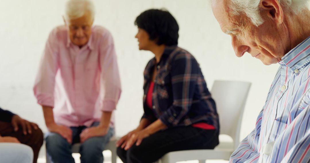 Senior Adults in Intimate Group Discussion Session - Free Images, Stock Photos and Pictures on Pikwizard.com