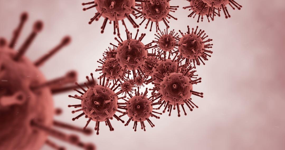 Close-up View of Microscopic Virus Particles - Free Images, Stock Photos and Pictures on Pikwizard.com