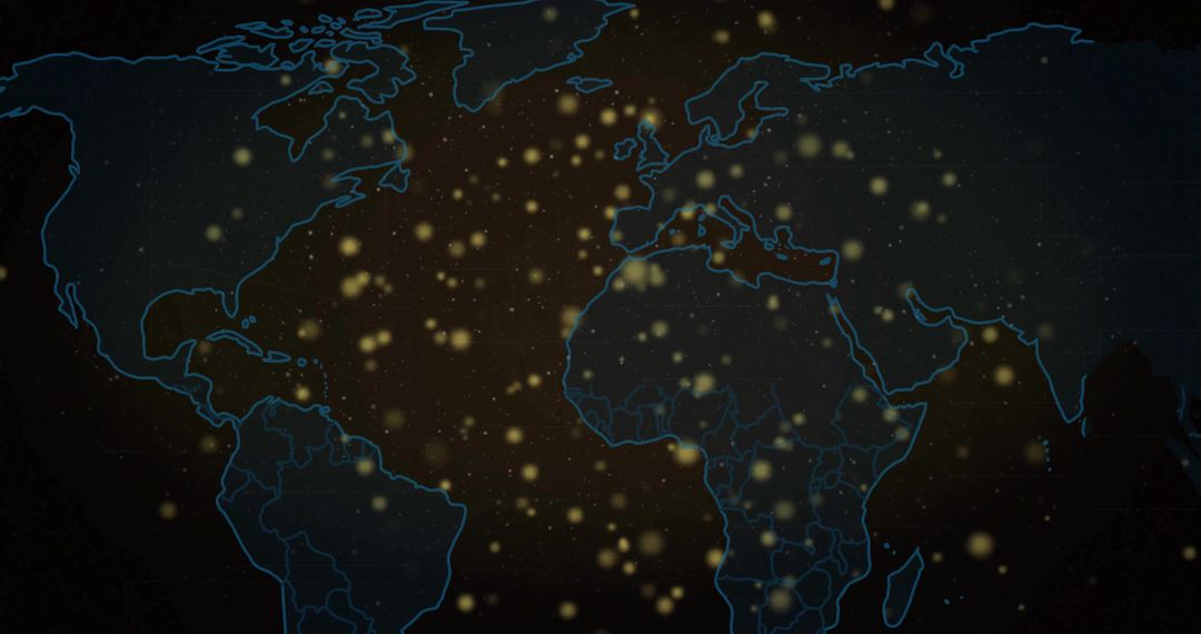Global Connectivity Visualization with Digital Data Nodes