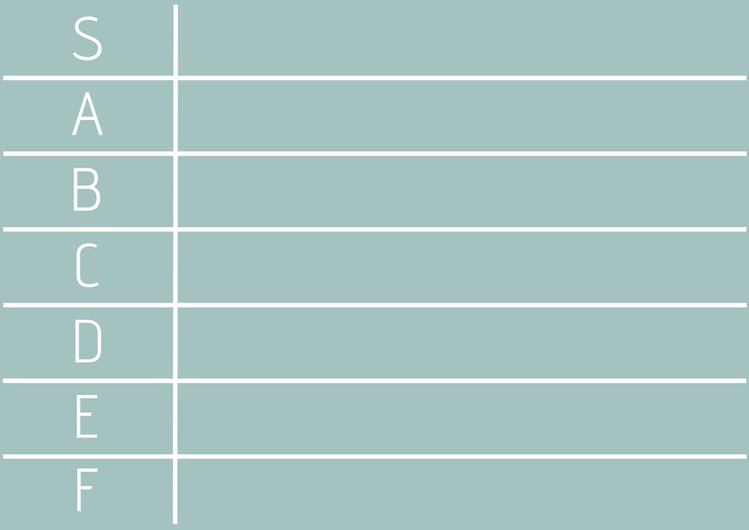 Blank Tier List Template With Copy Space - Download Free Stock Templates Pikwizard.com