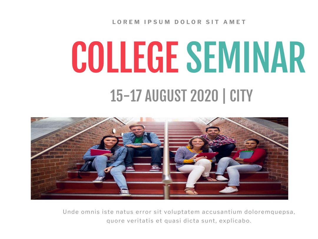 Engaged Students Preparing for Educational Event on University Campus