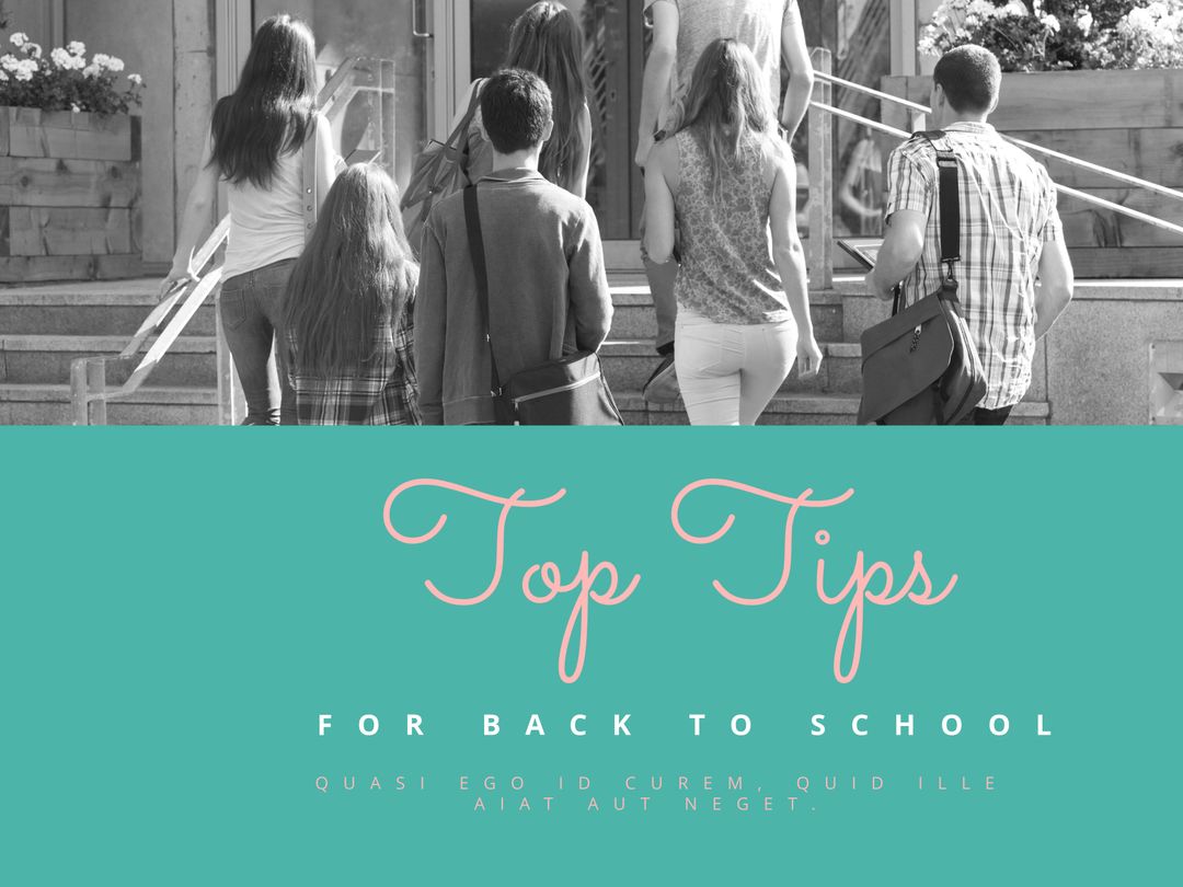 Students Walking Up Stairs for a New Semester: Back-to-School Preparation