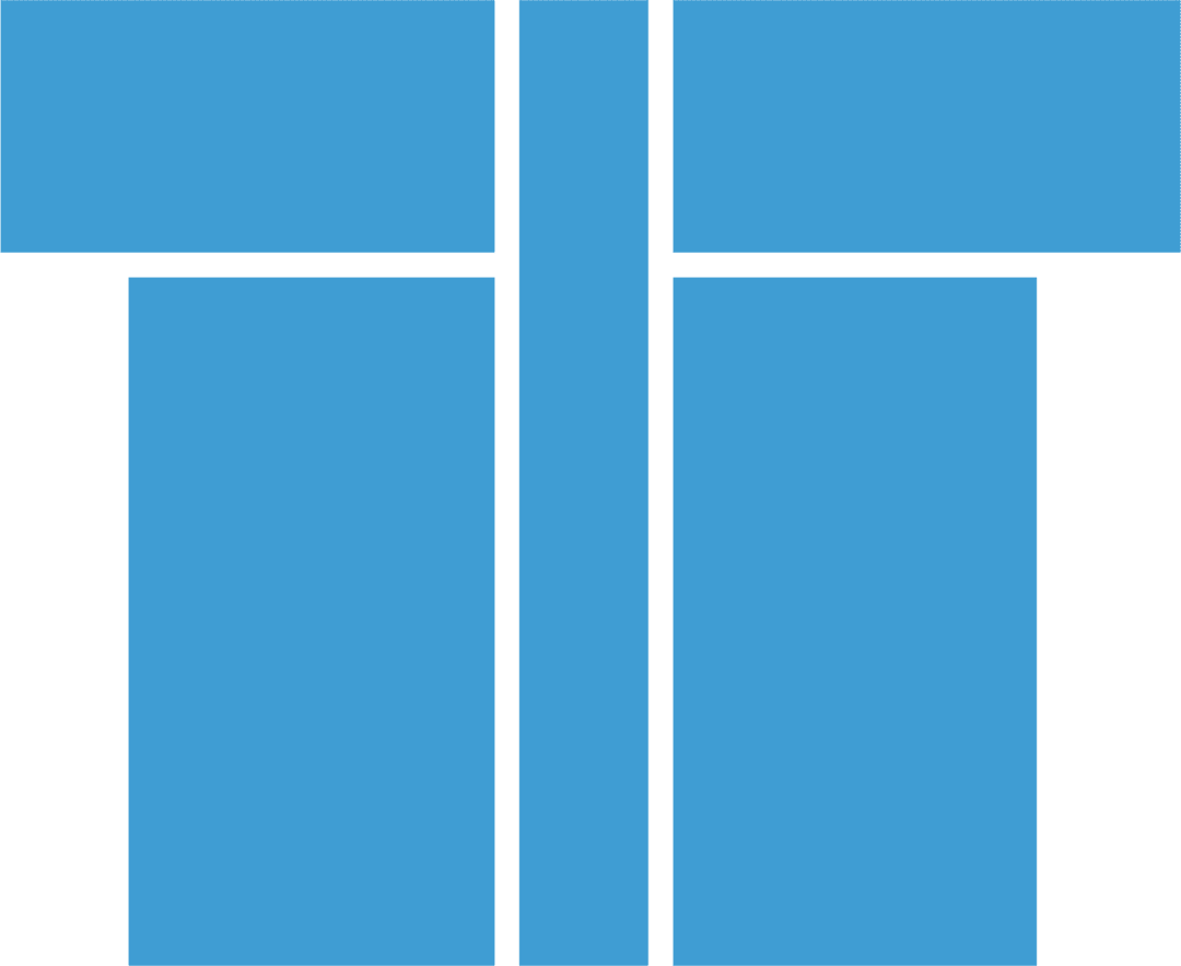 Digital Transparent Blue Present Icon for Celebration Themes