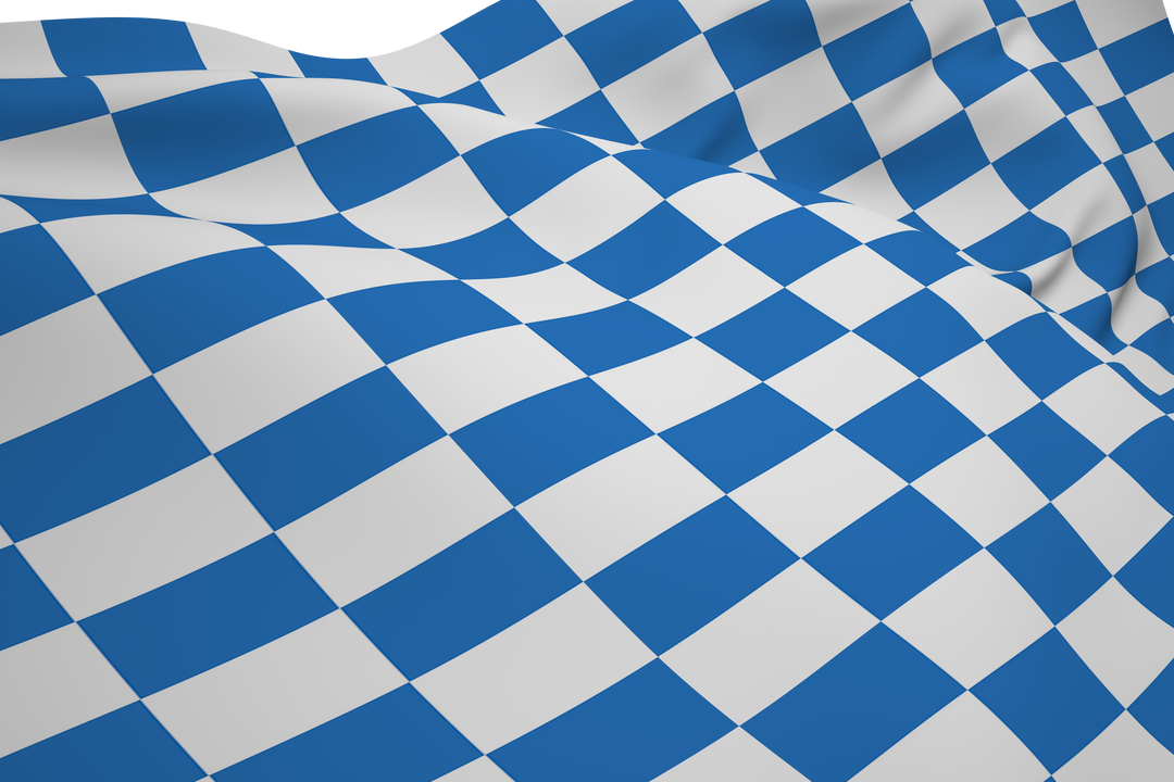 Blue and White Checkered Flag Illustration on Transparent Background - Download Free Stock Images Pikwizard.com