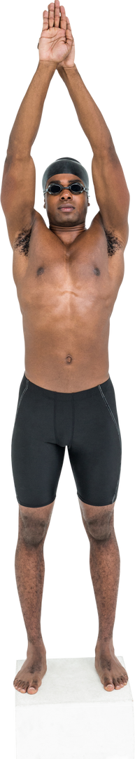 Transparent Image of Male Swimmer Preparing to Dive - Download Free Stock Images Pikwizard.com