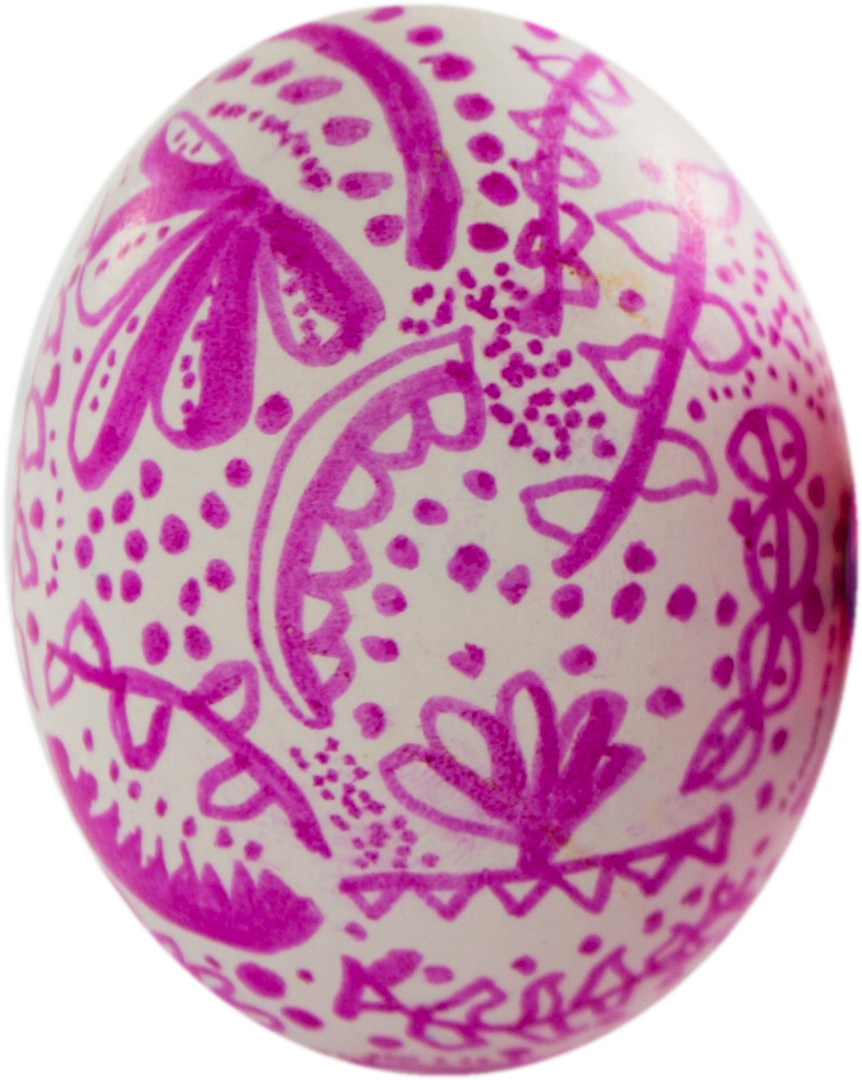 Close-up of Transparent Pink Floral Pattern on Easter Egg - Download Free Stock Images Pikwizard.com