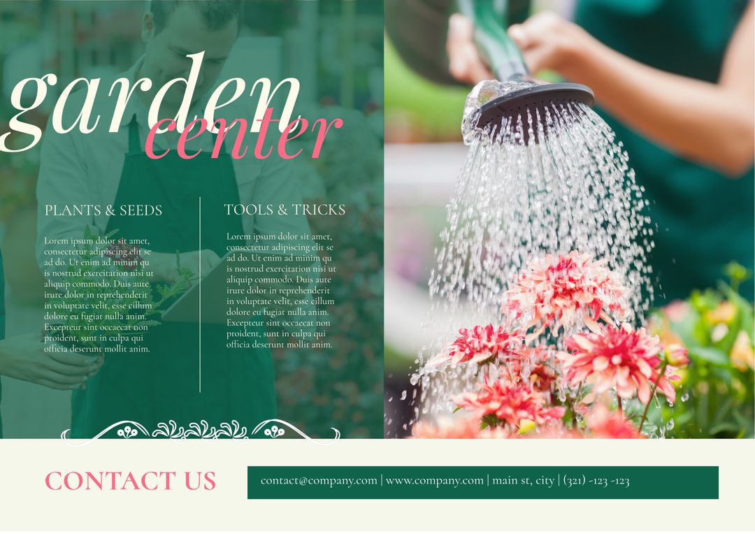 Watering Flowers for Horticulture Business Growth and Nurture