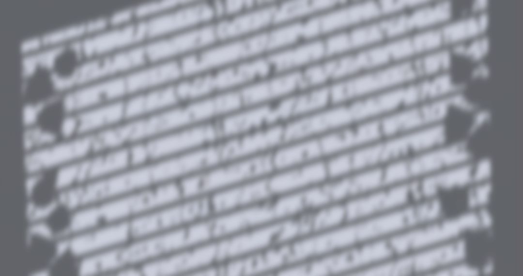 Rain-Washed Window Pane with Leaf Shadow Pattern