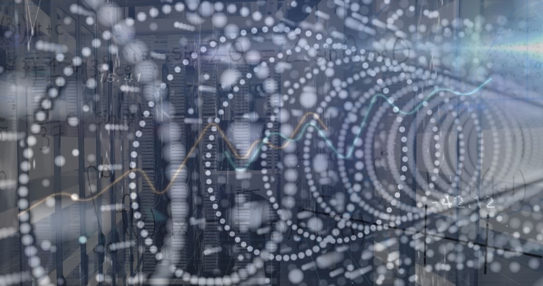 advanced ai data visualization over server infrastructure - Free Images, Stock Photos and Pictures on Pikwizard.com