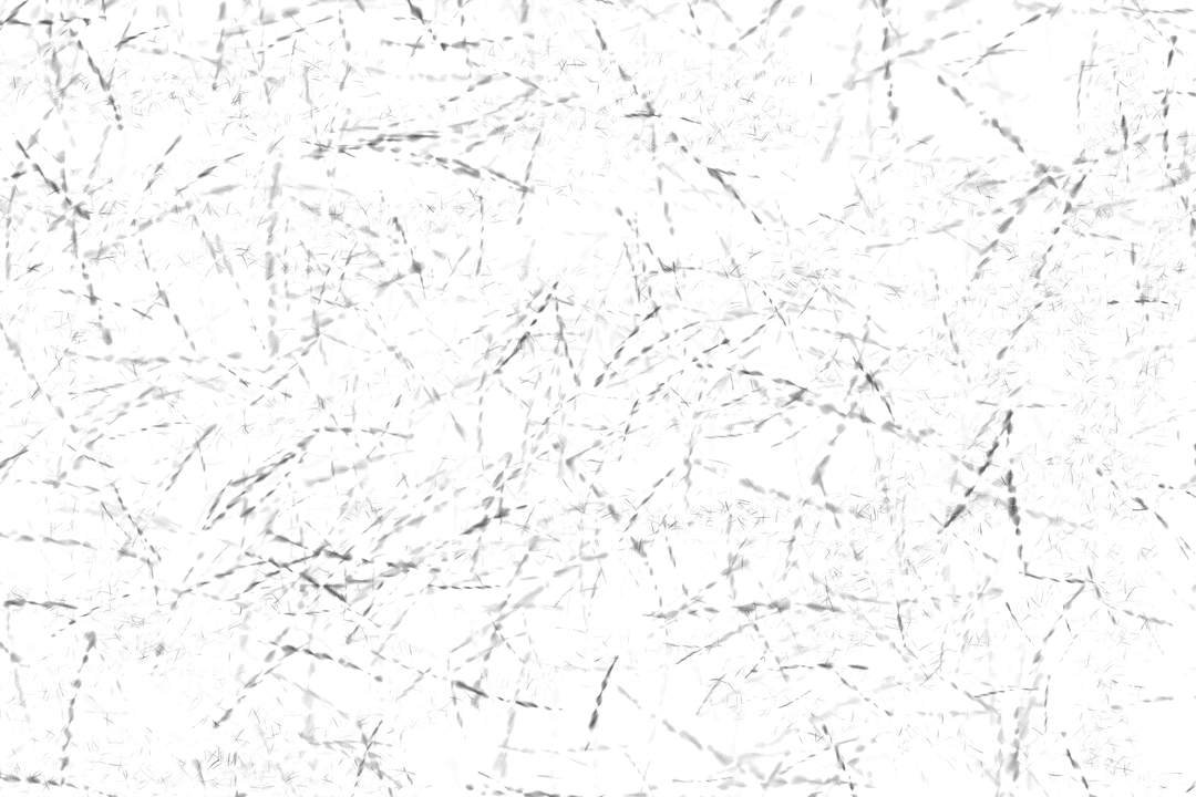 Abstract Black Smudges Pattern on Transparent Background