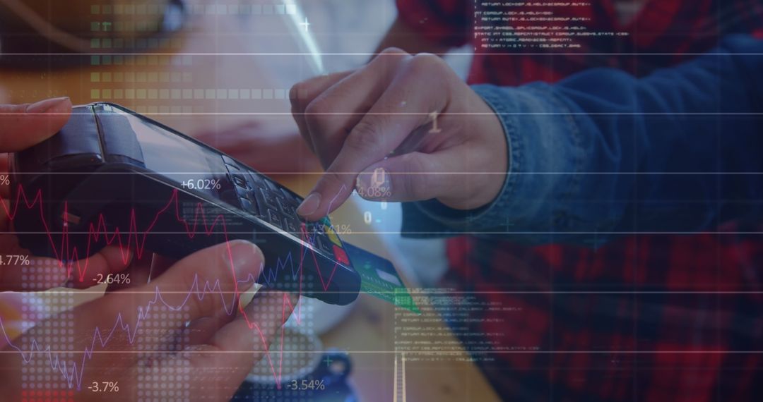 Digital Payment and Data Analytics Concept